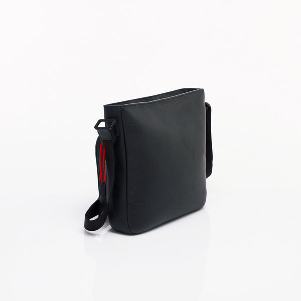Saint Augustin Luxury Bag in Black Taurillon Leather by Anonyme